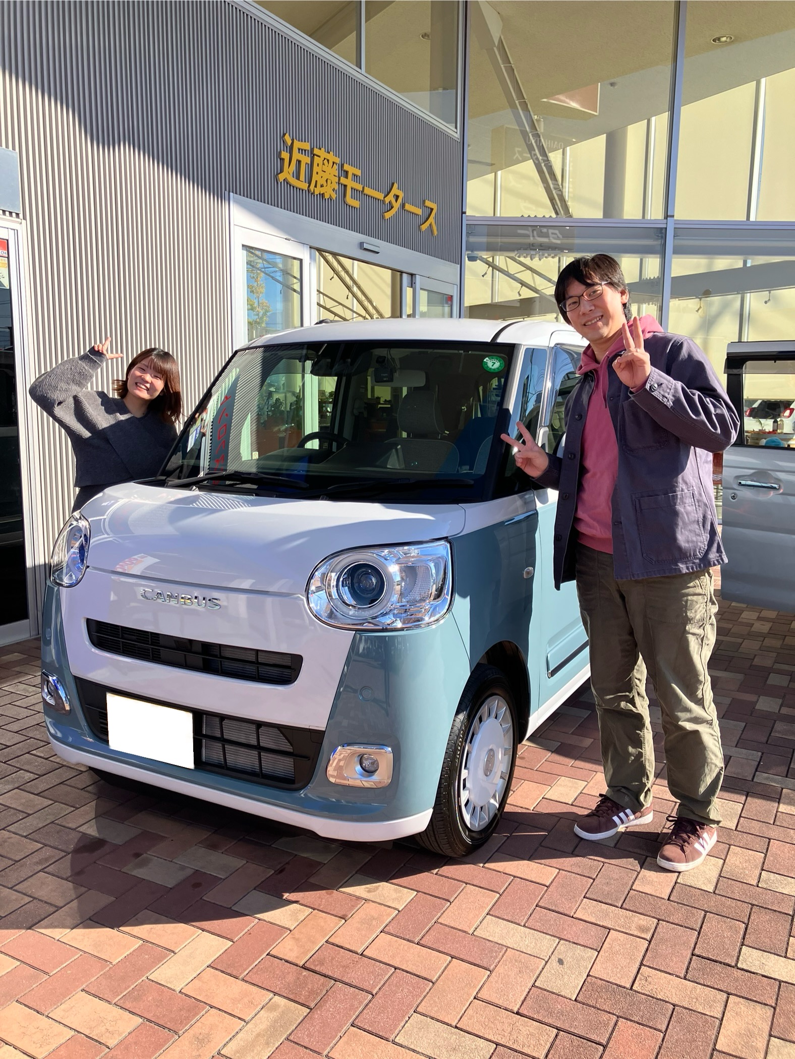 ☆新車ムーブキャンバスをご購入頂きましたM様☆